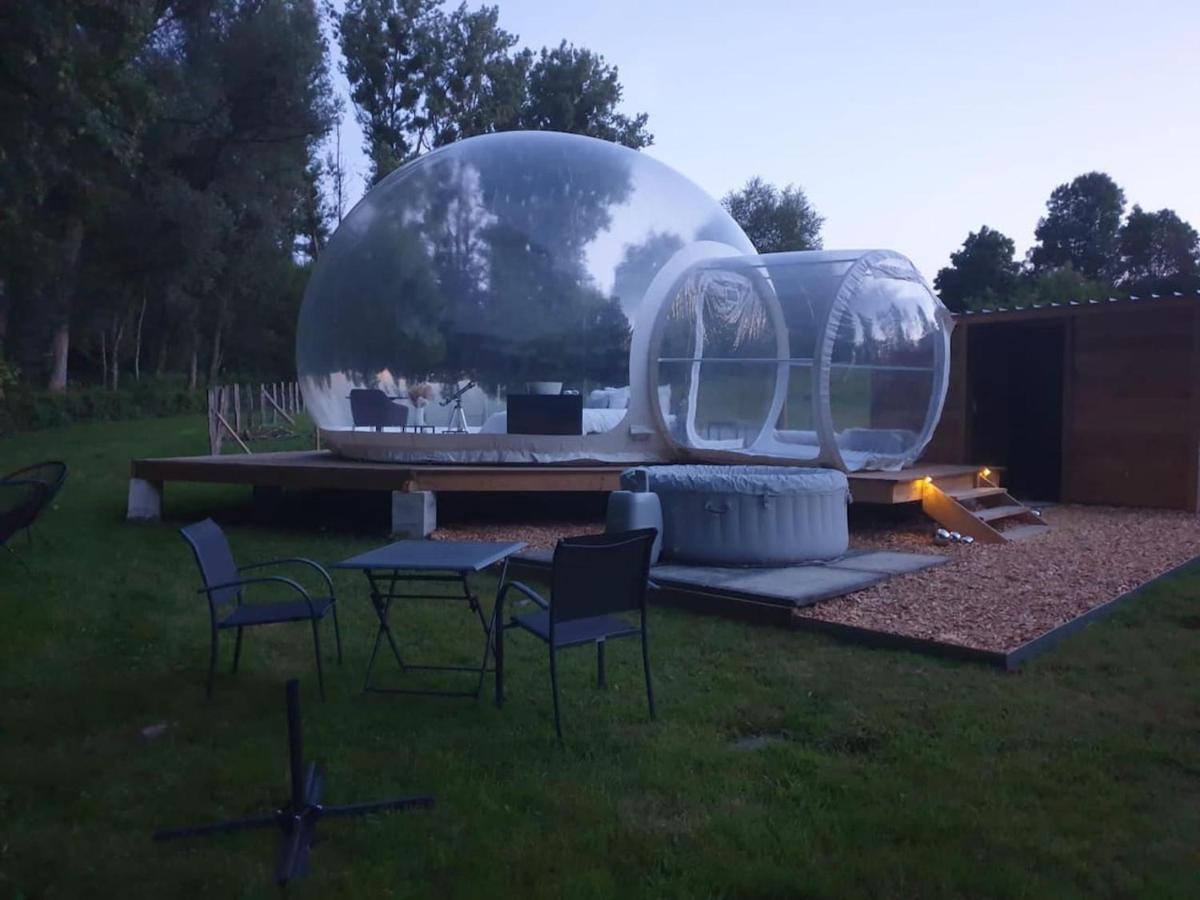 La Bulle Du Bon'Heure Hotel Somme-Leuze Bagian luar foto