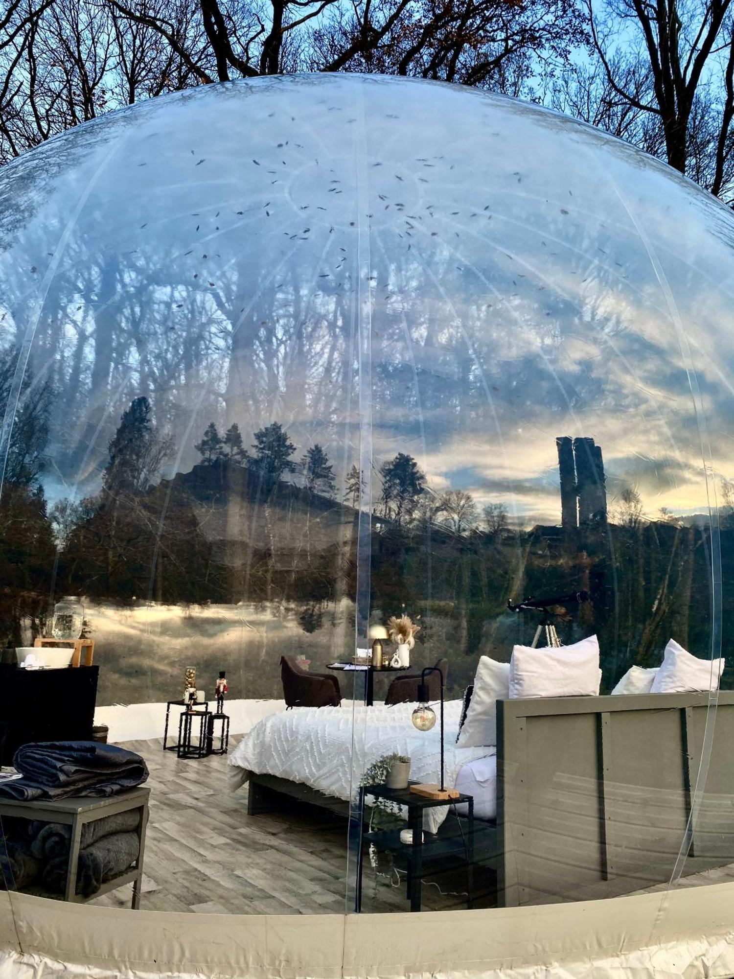 La Bulle Du Bon'Heure Hotel Somme-Leuze Bagian luar foto
